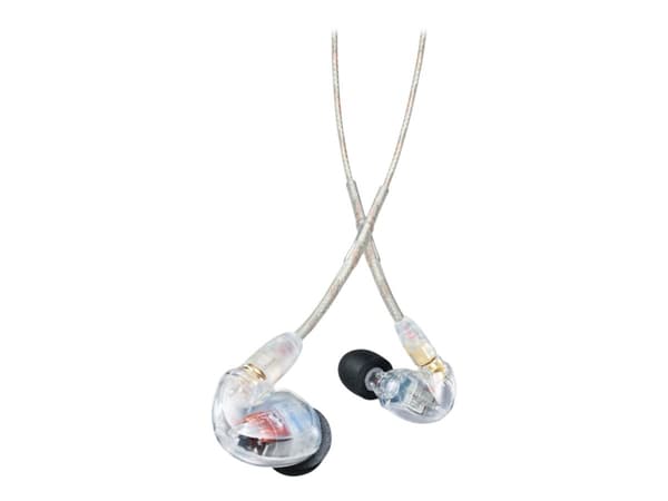 Shure SE425 Sound Isolating - Ørepropper - i øret - kablet - 3,5 mm jakk - blank