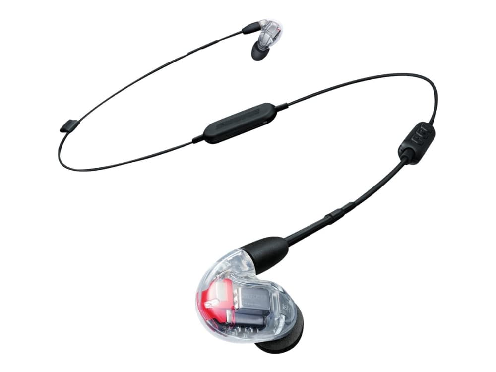 Shure SE846, Headset, I öra, Samtal och musik, Svart, Transparent, Binaural, 1,62 m