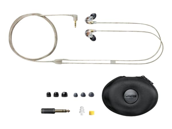 Shure SE535 Pro - Sound Isolating - ørepropper - i øret - kablet - 3,5 mm jakk - lydisolerende