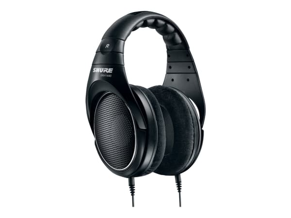 Shure SRH1440, Langallinen, 15 - 27000 Hz, Musiikki, 343 g, Kuulokkeet, Musta