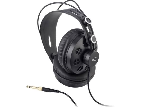 Tie Studio THP-580 Studio Over Ear-hörlurar med kabel svart