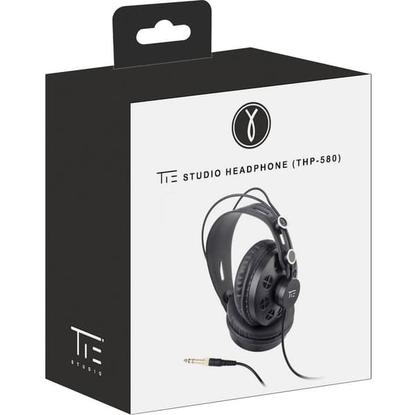 Tie Studio THP-580 Studio Over Ear hörlurar Sladd Svart