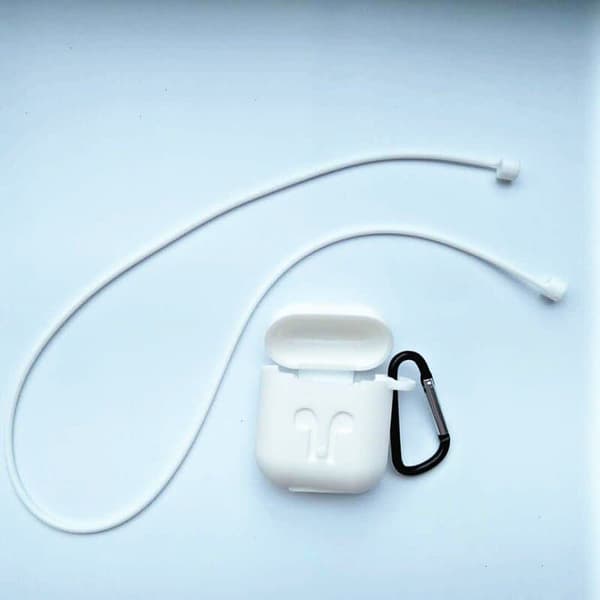 Airpods hörlurar silikonfodral