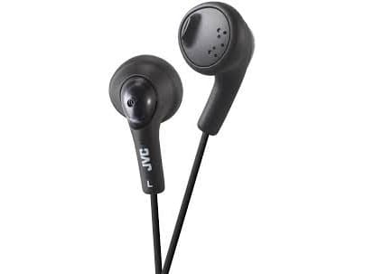 JVC HA-F160-B-E, Koblet med ledninger (ikke trådløs), 15 - 20000 Hz, Musikk, Hodetelefoner, Sort