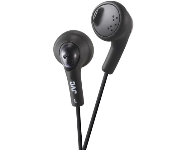 JVC HA-F160-B-E, Koblet med ledninger (ikke trådløs), 15 - 20000 Hz, Musikk, Hodetelefoner, Sort