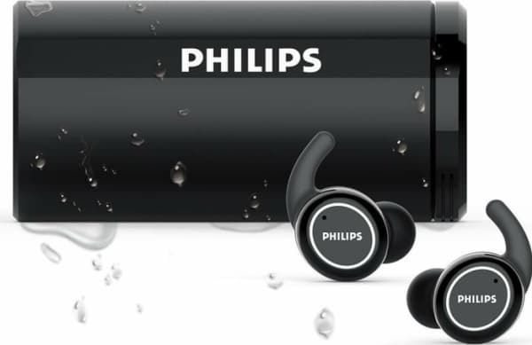 Philips ActionFit TAST702BK - True wireless-hörlurar med mikrofon - inuti örat - Bluetooth - svart