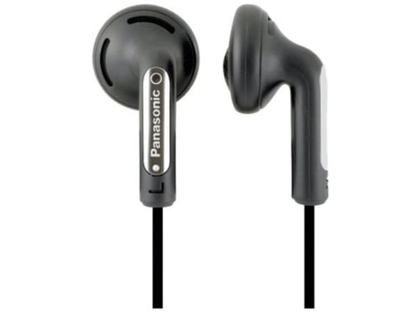 Panasonic RP-HV154E-K - Hodetelefoner - ørepropp - kablet - 3,5 mm jakk - svart