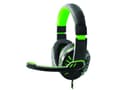 Miniatyrbild 1 av 5: Esperanza EGH330G hörlurar/headset Svart, grönt