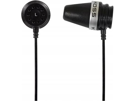 Koss IN THE EAR EARBUDS, Kuulokkeet, In-ear, Musiikki, Musta, 1,22 m, Langallinen