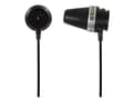 Pikkukuva 4 / 5: Koss IN THE EAR EARBUDS, Kuulokkeet, In-ear, Musiikki, Musta, 1,22 m, Langallinen
