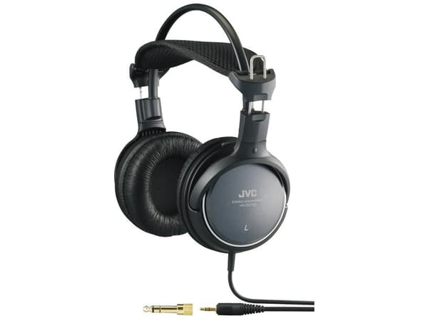 JVC HA-RX700, Langallinen, 8 - 25000 Hz, 330 g, Kuulokkeet, Musta