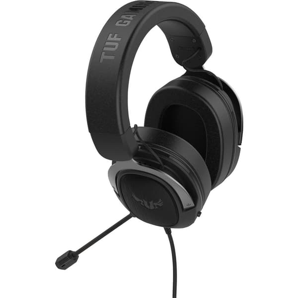 Asus TUF H3 Spel Over Ear-hörlurar Sladd 7.1 Surround Gun Metall
