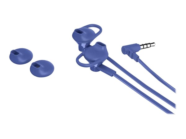 HP 150 - Headset - hörlurar - kablage - Marine Blue - för OMEN by HP Laptop 16; Victus by HP Laptop 16; Chromebook 14; Laptop 15, 17; Pavilion TP01