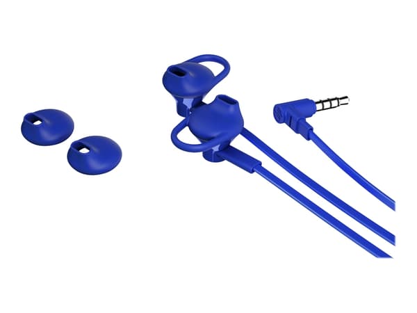 HP 150 - Headset - hörlurar - kablage - Marine Blue - för OMEN by HP Laptop 16; Victus by HP Laptop 16; Chromebook 14; Laptop 15, 17; Pavilion TP01