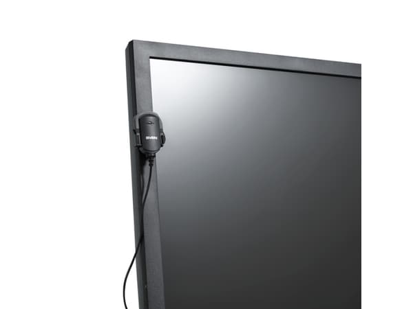 SVEN MK-150, Mikrofon med klemme, -58 dB, 50 - 16000 Hz, Koblet med ledninger (ikke trådløs), 3.5 mm (1/8"), Sort