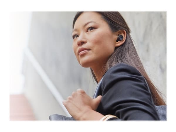 Poly - Plantronics Backbeat Pro 5100 - True wireless-hörlurar med mikrofon - inuti örat - Bluetooth - aktiv brusradering - svart