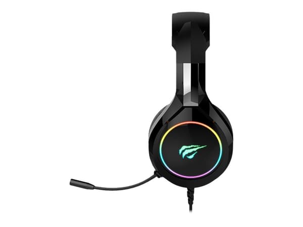 Havit GAMENOTE HV-H2232D E-SPORTS Kabling Sort Headset, Kuulokkeet, Pääpanta, Pelaaminen, Langallinen, Kuppi, Puomi