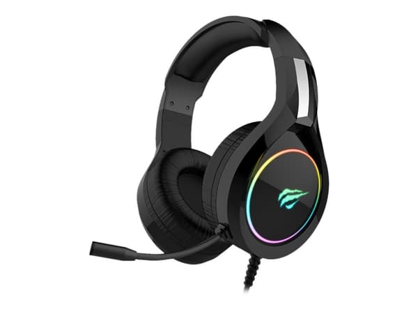 Havit GAMENOTE HV-H2232D E-SPORTS Kabling Sort Headset, Kuulokkeet, Pääpanta, Pelaaminen, Langallinen, Kuppi, Puomi