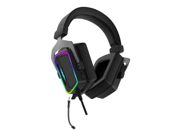 Patriot Viper V380 - Gaming - headset - fullstorlek - kabelansluten - USB