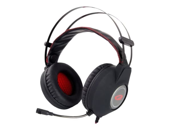 Spillhodetelefoner Esperanza EGH440 NightCrawler, svart