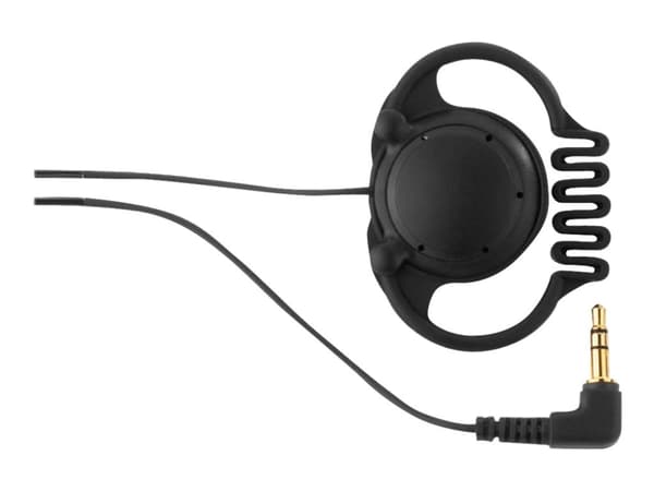 Monacor ES-16, Langallinen, 20 - 20000 Hz, Musiikki, Kuulokkeet, Musta