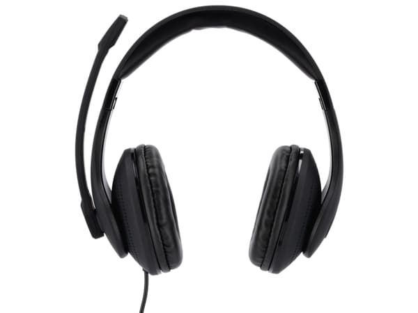 Hama HS-USB300, Langallinen, Pelaaminen, 20 - 20000 Hz, Kuulokkeet, Musta