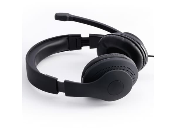 Hama HS-USB300, Langallinen, Pelaaminen, 20 - 20000 Hz, Kuulokkeet, Musta