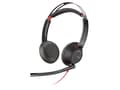 Pikkukuva 3 / 5: Poly Blackwire C5220 USB-A - 5200 Series - kuulokkeet - korvalla - kaapeli - USB, 3,5 mm jakki