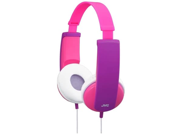 JVC HA-KD5-P-E, Kuulokkeet, Pääpanta, Musiikki, Vaaleanpunainen, Purppura, 0,8 m, Langallinen