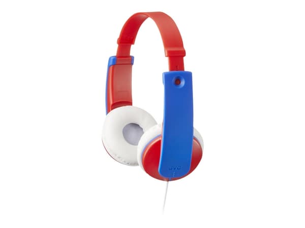 JVC HA-KD7-R-E, Kuulokkeet, Pääpanta, Musiikki, Sininen, Punainen, Valkoinen, Digitaalinen, 0,8 m