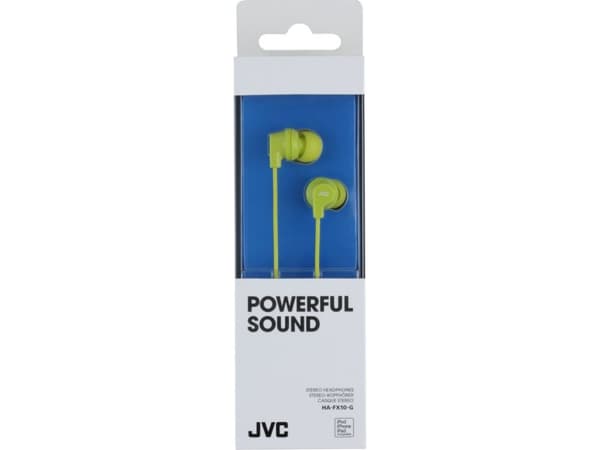 JVC HA-FX10-H-E, Kuulokkeet, In-ear, Musiikki, Harmaa, 1,2 m, iPhone