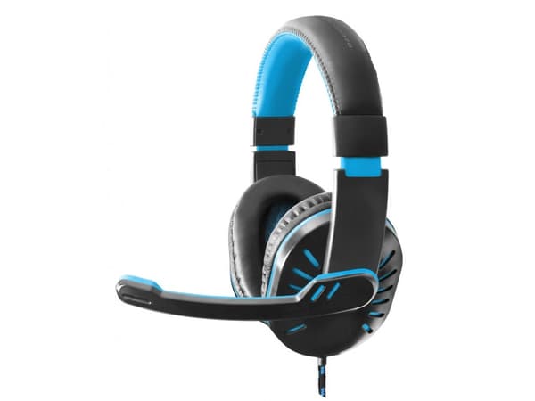 Esperanza EGH330B hovedtelefoner/headset Sort, Blå