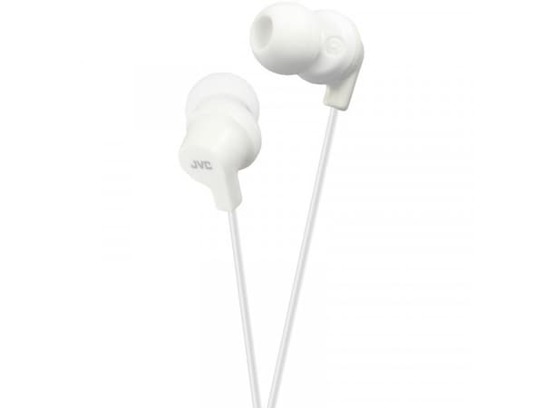 JVC HA-FX10-W-E, Langallinen, 8 - 23000 Hz, Musiikki, 3,3 g, Kuulokkeet, Valkoinen