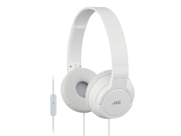 JVC HA-SR185-W-E, Kuulokkeet, Pääpanta, Calls/Music, Valkoinen, Kaksikanavainen, Painikkeet