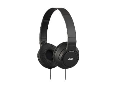JVC HA-S180-B-E, Langallinen, 10 - 22000 Hz, Musiikki, 108 g, Kuulokkeet, Musta