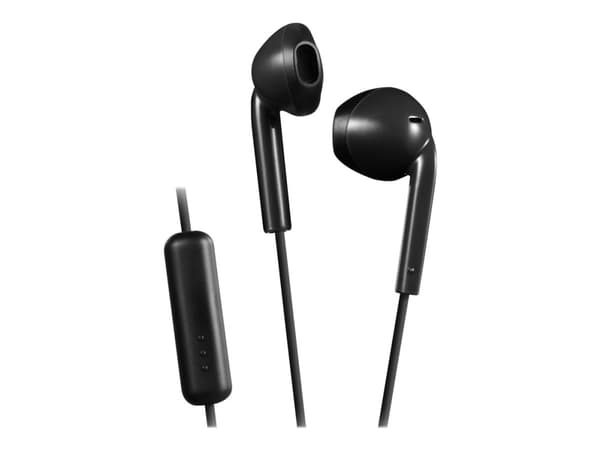 JVC HA-F17M, Kuulokkeet, In-ear, Calls/Music, Musta, Kaksikanavainen, Johdollinen ohjausyksikkö