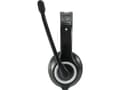 Miniatyrbild 3 av 5: Equip 245301, Ledningsført, Opkald/musik, 20 - 20000 Hz, 169 g, Headset, Sort