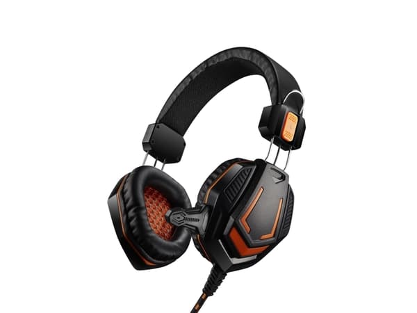 Canyon Multiplatform Gaming Headset, Langallinen, Pelaaminen, 20 - 20000 Hz, 350 g, Kuulokkeet, Musta, Oranssi