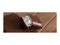 Miniatyrbild 4 av 5: Nomad Rugged Case - Fodral för hörlurar - robust - polykarbonat, Horween-läder - rustikt brun - för Apple AirPods (1:a generation, 2a generation)