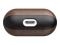 Miniatyrbild 5 av 5: Nomad Rugged Case - Fodral för hörlurar - robust - polykarbonat, Horween-läder - rustikt brun - för Apple AirPods (1:a generation, 2a generation)