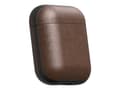 Miniatyrbild 2 av 5: Nomad Rugged Case - Fodral för hörlurar - robust - polykarbonat, Horween-läder - rustikt brun - för Apple AirPods (1:a generation, 2a generation)