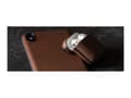 Miniatyrbild 1 av 5: Nomad Rugged Case - Fodral för hörlurar - robust - polykarbonat, Horween-läder - rustikt brun - för Apple AirPods (1:a generation, 2a generation)