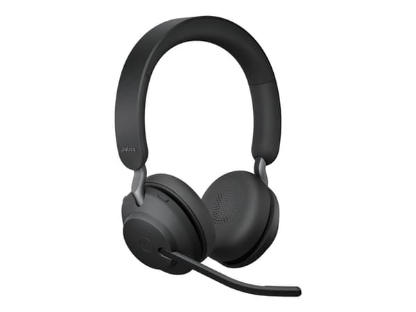 Jabra Evolve2 65, UC Stereo, Langaton, Toimisto/puhelukeskus, 20 - 20000 Hz, 176,4 g, Kuulokkeet, Musta