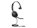 Miniatyrbilde 3 av 5: Jabra Evolve2 40 MS Mono - Hodesett - on-ear - konvertibel - kablet - USB-C - lydisolerende - Certified for Microsoft Teams