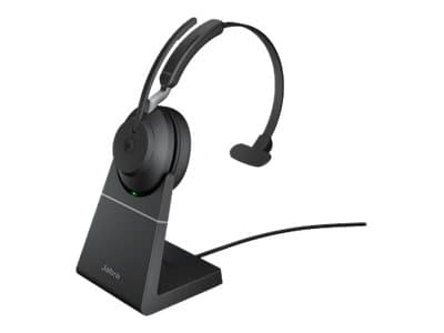 Jabra Evolve2 65, MS Mono, Langaton, Toimisto/puhelukeskus, 20 - 20000 Hz, 99,2 g, Kuulokkeet, Musta