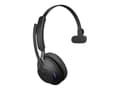 Miniatyrbild 3 av 5: Jabra Evolve2 65 MS Mono - Headset - på örat - konvertibel - Bluetooth - trådlös - USB-C - ljudisolerande - svart - Certifierad för Microsoft-teams