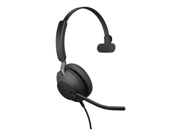 Jabra Evolve2 40 UC Mono - Headset - på örat - konvertibel - kabelansluten - USB-A - ljudisolerande