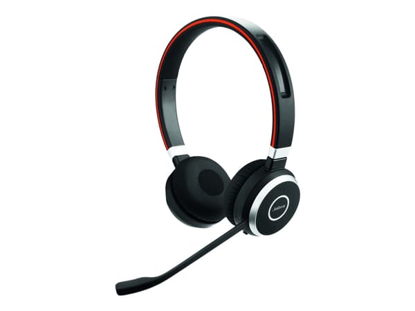 Jabra Evolve 65 MS stereo - Headset - på øret - trådløs - Bluetooth