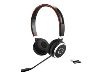 Jabra Evolve 65 MS stereo - Headset - på øret - trådløs - Bluetooth