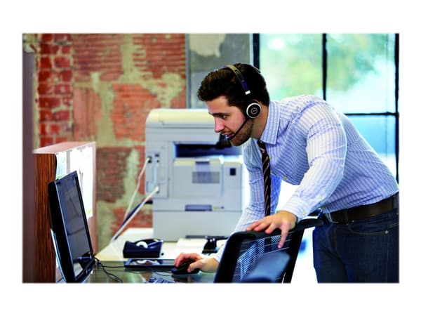 Jabra Evolve 65 MS stereo - Headset - på øret - trådløs - Bluetooth